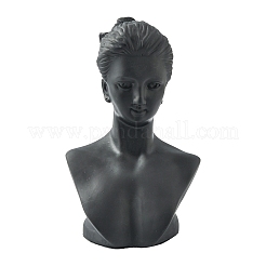 Stereoscopic Plastic Jewelry Necklace Display Busts&nbsp;NDIS-N003-01