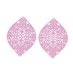 430 Stainless Steel Filigree Pendants&nbsp;STAS-S108-12E