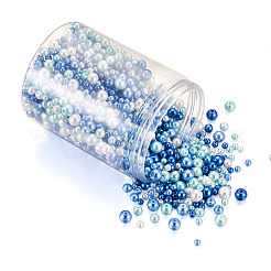 12 Strands 12 Style Baking Paint Pearlized Glass Pearl Round Bead Strands&nbsp;HY-CW0001-02