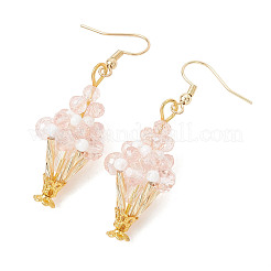 Glass Dangle Earrings&nbsp;EJEW-MZ00713-02