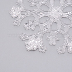 Acrylic Transparent Pendants&nbsp;TACR-WH0001-19B