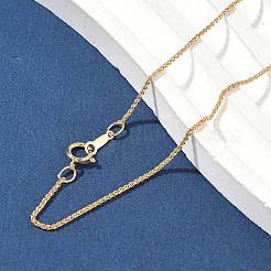 1/20 14K Gold Filled Wheat Chain Necklaces for Women Men&nbsp;NJEW-Z068-12G
