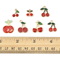 50Pcs 7 Styles Alloy Enamel Pendants&nbsp;ENAM-FS0003-19
