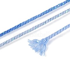 30M Segment Dyed Macrame Cotton Cord&nbsp;OCOR-T018-01P