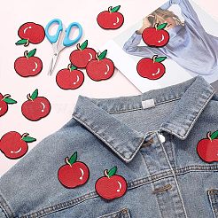 18Pcs Computerized Embroidery Cloth Iron On/Sew On Patches&nbsp;PATC-CA0001-01