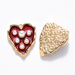 Brass Enamel Pendants&nbsp;KK-T049-054G-01-NF