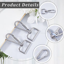 16Pcs Zinc Alloy Swivel Clasps&nbsp;FIND-SP0003-73P