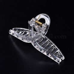 Transparent Plastic Large Claw Hair Clips&nbsp;PHAR-F016-09