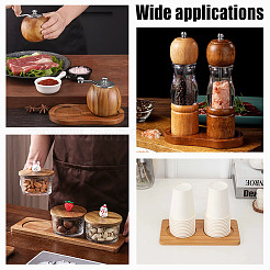 Wood Pepper Grinder Holder&nbsp;AJEW-WH0541-56