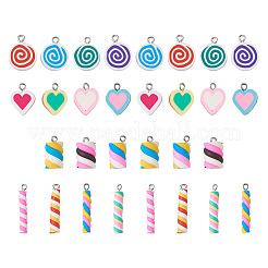 Resin Pendants and Handmade Polymer Clay Pendants&nbsp;DIY-TA0008-75