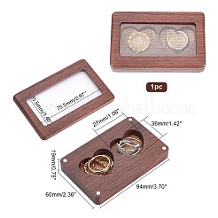 Black Walnut Jewelry Box&nbsp;OBOX-WH0010-03