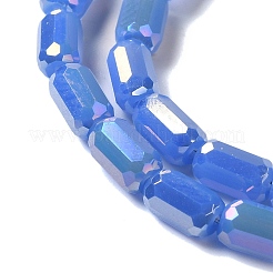 Electroplate Glass Beads Strands&nbsp;EGLA-D031-01-06