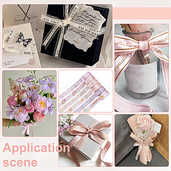 6 Rolls 6 Styles Polyester Ribbons&nbsp;SRIB-PH0001-60