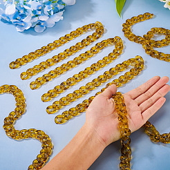 Acrylic Link Bag Extender Chains&nbsp;AJEW-TAC00064
