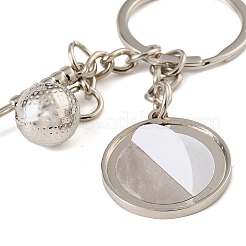 Golf Alloy Sublimation Blanks Keychains&nbsp;AL-CBAF9A1-02P-05