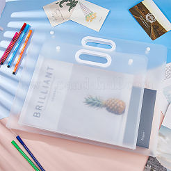 2Pcs 2 Styles PP Plastic Documents Pockets&nbsp;AJEW-FH0005-86A