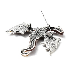 Dragon Alloy Brooch&nbsp;JEWB-K018-13AS-02