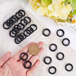 30Pcs Zinc Alloy Spring Gate Rings&nbsp;FIND-SP0001-40