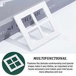 Mini Wood Dollhouse Window Furniture Accessories&nbsp;AJEW-WH0567-99