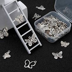 72Pcs 18 Style Tibetan Style Alloy Pendants&nbsp;TIBEP-LS0001-10