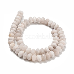 Natural White Crazy Agate Beads Strands&nbsp;G-C259-A11-6x10mm