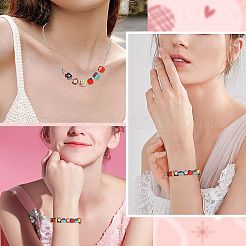 200Pcs 10 Styles Back to School Handmade Polymer Clay Beads&nbsp;CLAY-FS0001-55