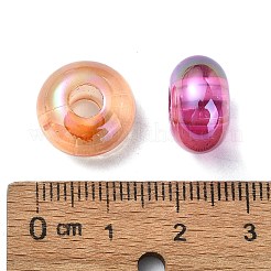 Transparent Acrylic European Beads&nbsp;OACR-E033-20