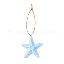 Opaque Resin Pendant Decorations&nbsp;HJEW-JM04558