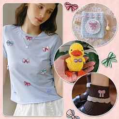 2 Bags 38Pcs Computerized Embroidery Cloth Self Adhesive Patches&nbsp;PATC-TA0001-37