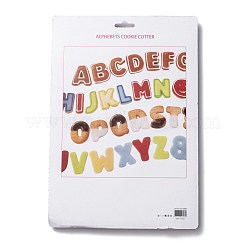 34Pcs Food Grade Plastic Alphabet & Punctuation Cookie Cutter Set&nbsp;DIY-D047-11