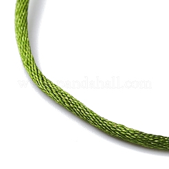 Simple Nylon Cord Bracelets Set&nbsp;BJEW-JB07376-03
