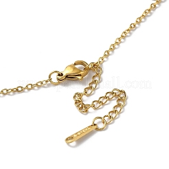 304 Stainless Steel Pendaant Necklaces&nbsp;NJEW-D047-01G