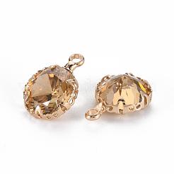 Glass Charms&nbsp;GLAA-Q088-007