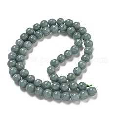 Natural Myanmar Jadeite Beads Strands&nbsp;G-B099-C07-02
