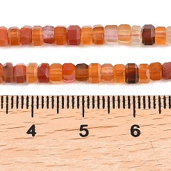 Natural Agate Beads Strands&nbsp;G-G345-C33-2x4mm