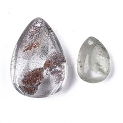 Natural Green Lodolite Quartz/Garden Quartz/Green Phantom Quartz Pendants&nbsp;G-N0326-58