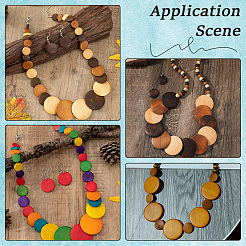 210Pcs 3 Styles Wooden Beads&nbsp;WOOD-PA0001-52