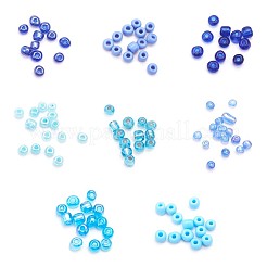 1 Box Mixed 6/0 Glass Seed Beads Round  Loose Spacer Beads&nbsp;SEED-X0050-4mm-04