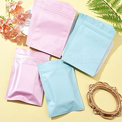 20Pcs 2 Colors Solid Color Plastic Zip Top Bags&nbsp;OPP-FS0001-02