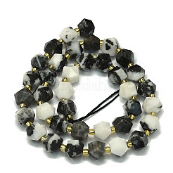 Natural Zebra Jasper Beads Strands&nbsp;G-I376-A03-01