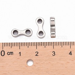 Tarnish Resistant 201 Stainless Steel Bead Spacer Bars&nbsp;STAS-R064-41