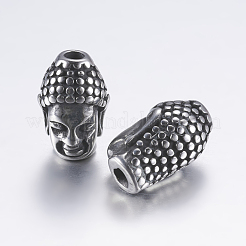 304 Stainless Steel Beads&nbsp;STAS-P183-16AS