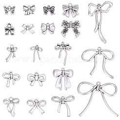 40Pcs 20 Styles Tibetan Style Alloy Charms&nbsp;FIND-BM0001-45