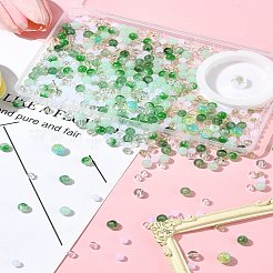 DIY Round Acrylic Beads Bracelets Making Kits&nbsp;DIY-FS0007-02D