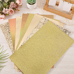 8Pcs 4 Colors Imitation Leather Fabrics&nbsp;DIY-CL0001-74B