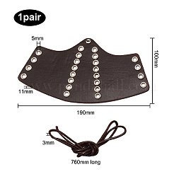Adjustable Leather Cord Bracelets&nbsp;BJEW-WH0019-01A