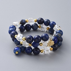 Two Loops Fashion Wrap Bracelets&nbsp;BJEW-JB04689-02