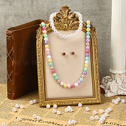 1Pc TPR Covered with Velvet Necklace Display Photo Frames&nbsp;NDIS-SP0001-04B