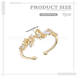 1Pc 304 Stainless Steel Finger Rings&nbsp;RJEW--LP0002-50