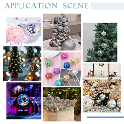 7 Styles Christmas Foam Disco Ball Decoration&nbsp;DIY-OC0013-12